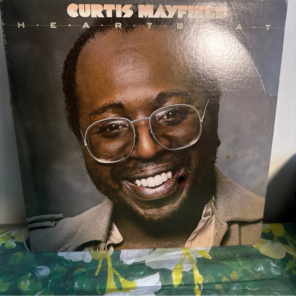 Curtis Mayfield Heartbeat Vinyl Record